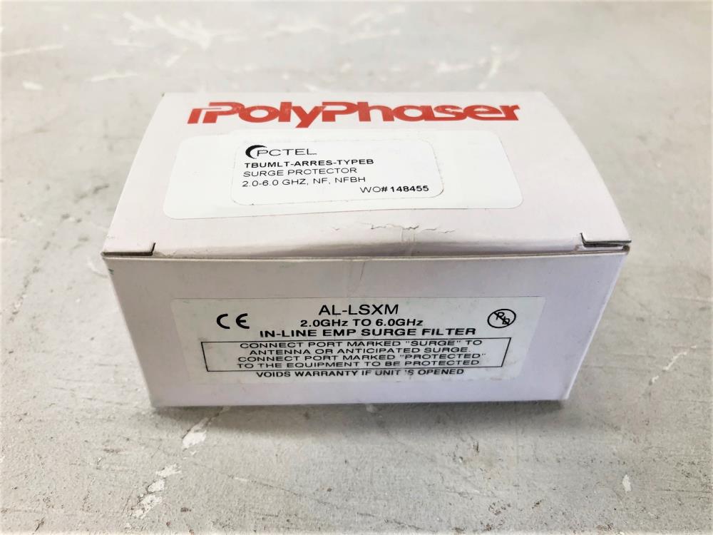 Lot of (3) Schneider PolyPhaser AL-LSXM Surge Arrestor TBUMLT-ARRES-TYPEB